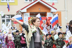 Праздничный концерт, посвященный 80-летию Великой Победы Праздничный концерт, посвященный 80-летию Великой Победы.